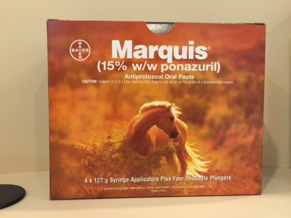 Marquis 15% w/w ponazuril 127 g/syringe, 4-syringe box