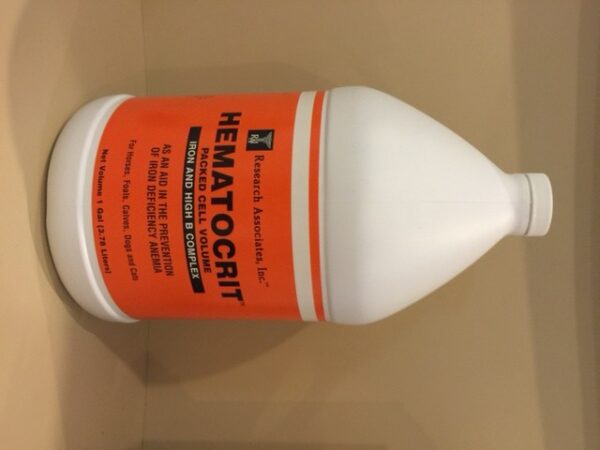 Hemax, Iron and High B Complex, 1 gallon
