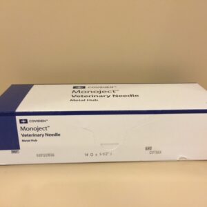 Needles 14 g 1.5 inch, box of 100