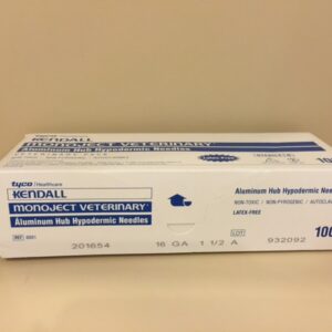 Needles 16 g 1.5 inch, box of 100