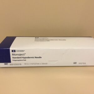 Needles 18 g 1.5 inch, box of 100