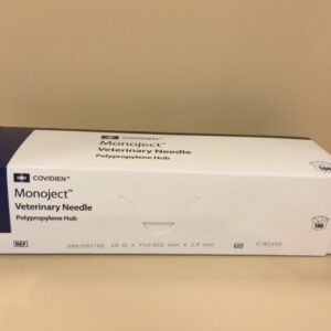 Needles 20 g 1 inch, box of 100